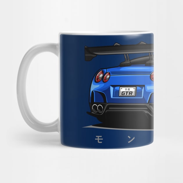 GTR R35 Body Kit (Blue) by Jiooji Project